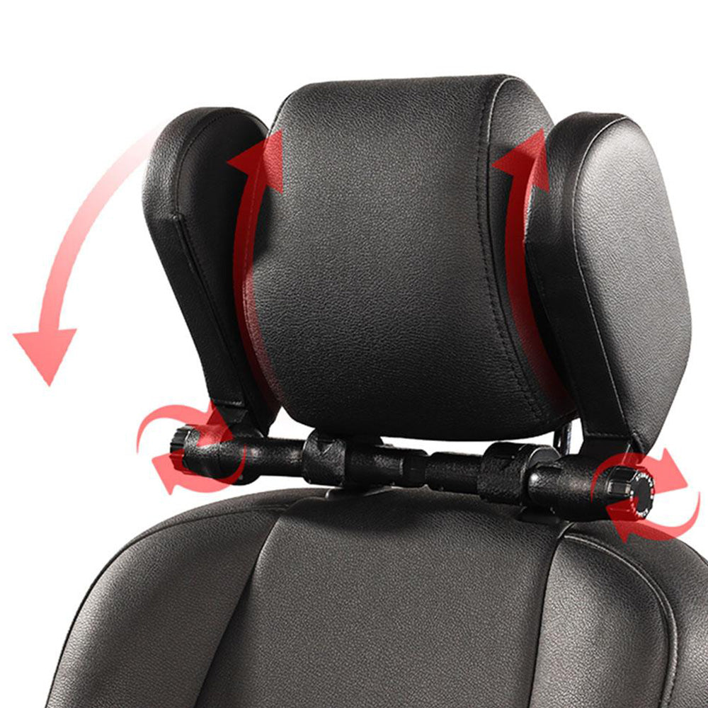 Car Seat Cushion Headrest Travel Rest Support Neck Pillow For Kids Adults
