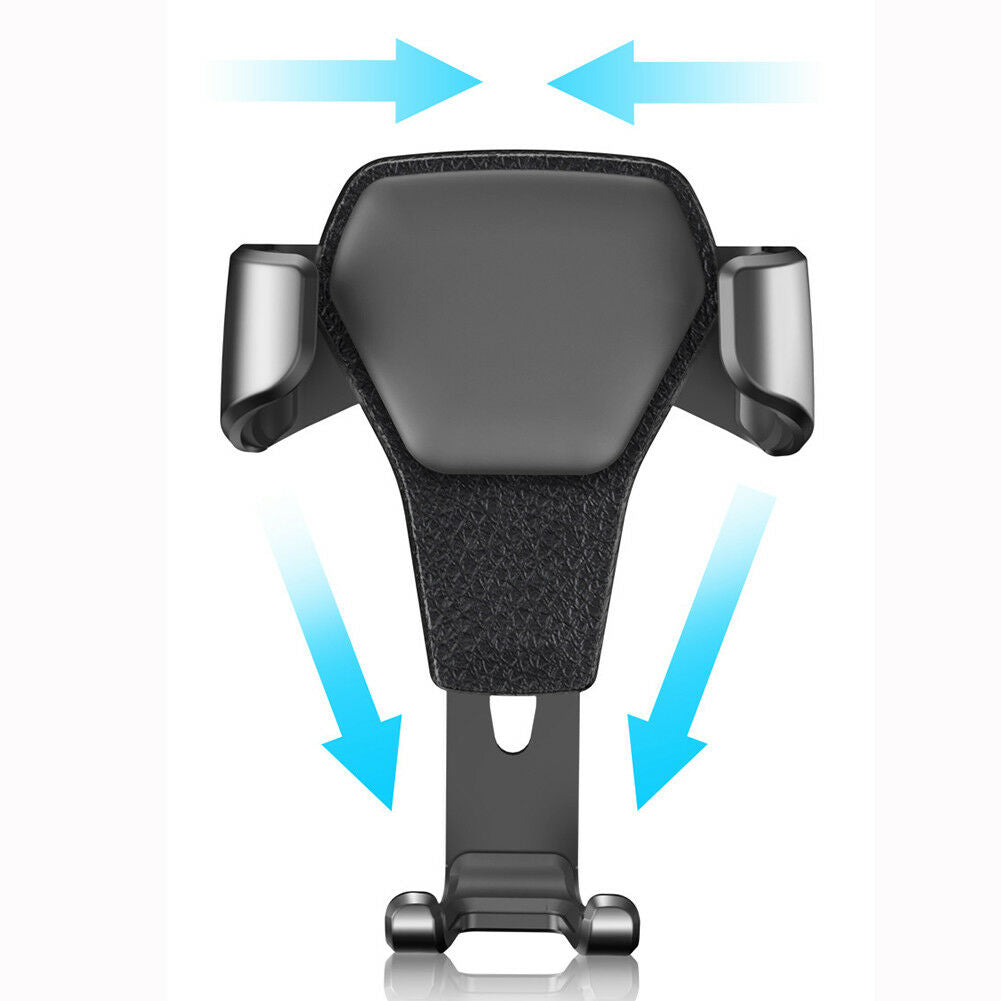 Gravity Car Mount For Mobile Phone Holder Car Air Vent Clip Stand  GPS Support