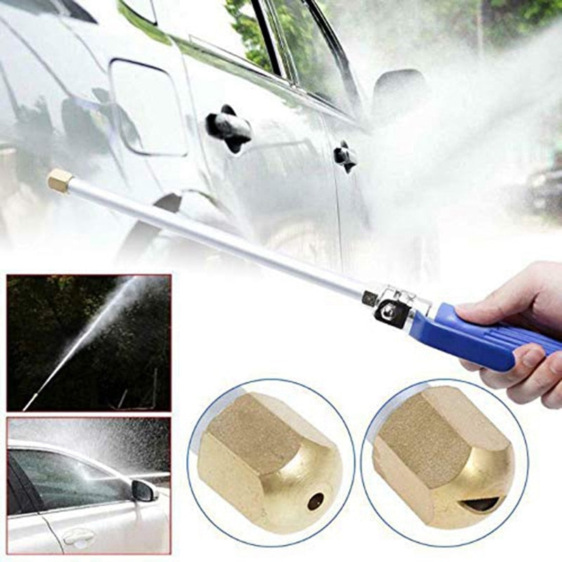Car Washing Jet Power Clean Extendable Flexible Deep High Pressure Wand Garden Sprayer 39 Inch