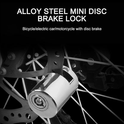 Security Anti Theft  Motorcycle Bicycle Disk Brake Rotor Lock Alarm