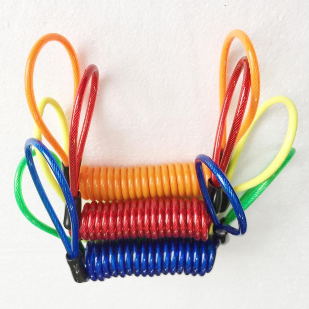 Motorcycle Lock Rope Disc Reminder Cable
