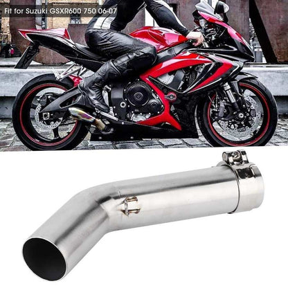 Motorcycle Exhaust Middle Pipe K6 Link Connector Fit For Suzuki