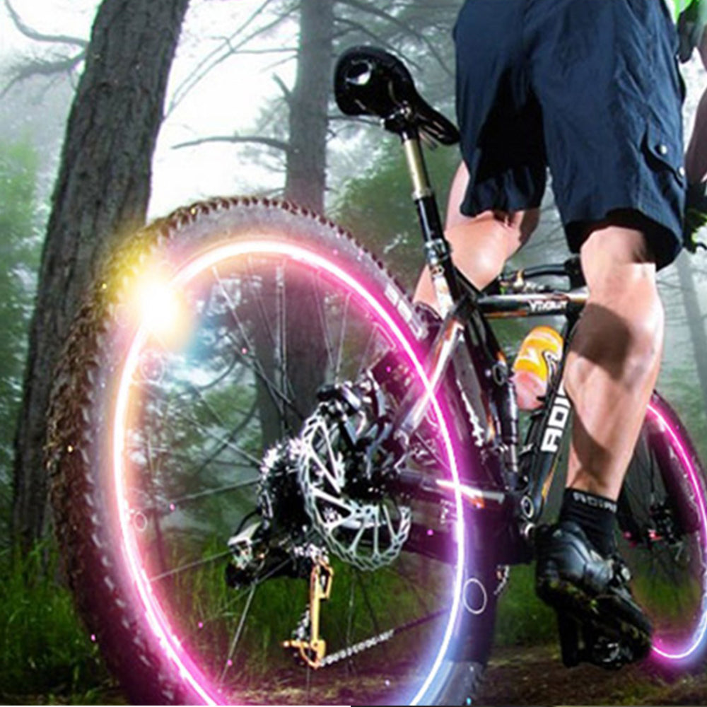 Car Bike Light Caps Accessories Lamp Wheel Tire Spoke