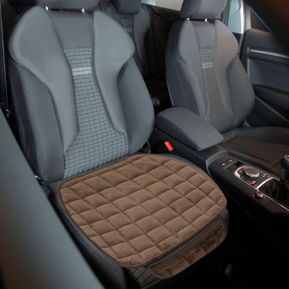 Universal Vehicle Seat Breathable Pad Car Plush Anti-Slip Seat Cushion
