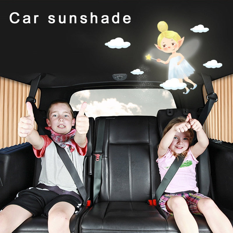Car Side Window Sunshade Cover UV Protection Curtain