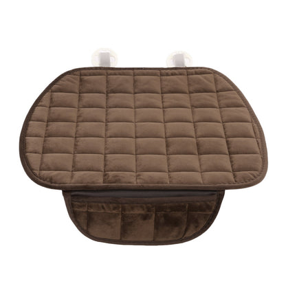 Universal Vehicle Seat Breathable Pad Car Plush Anti-Slip Seat Cushion