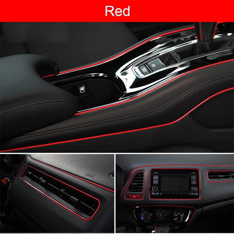Car Central Control Decoration Dashboard Strip For Ford Focus Fiesta Mondeo Transit Fusion