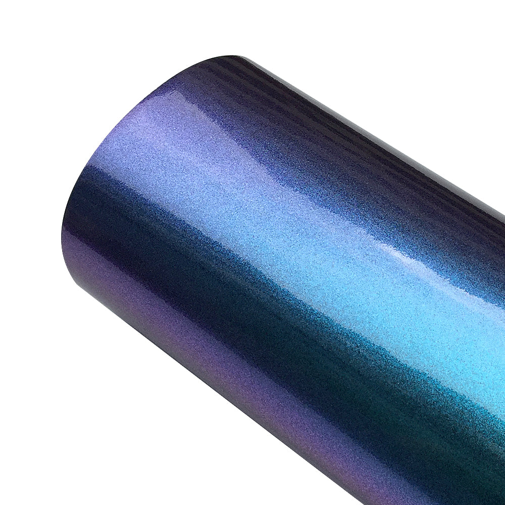 Car Blue Purple Pearl Vinyl Wrap Film Stickers Styling Decaration