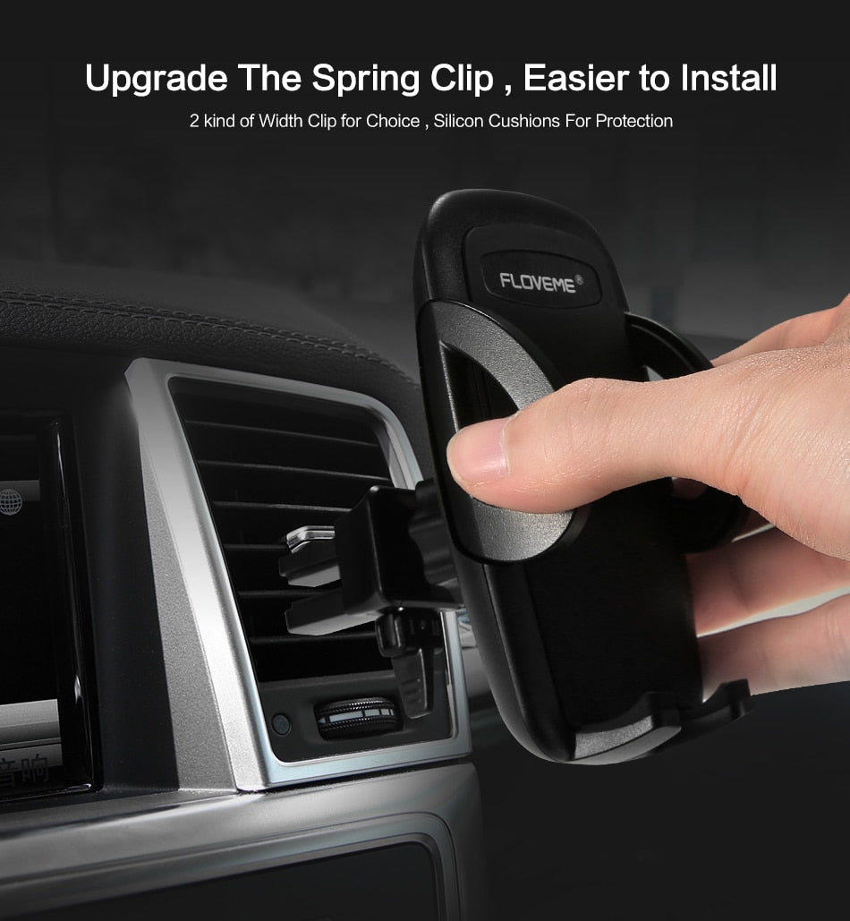 Car Phone Holder Universal Air Vent Mount Stand Mobile Supports