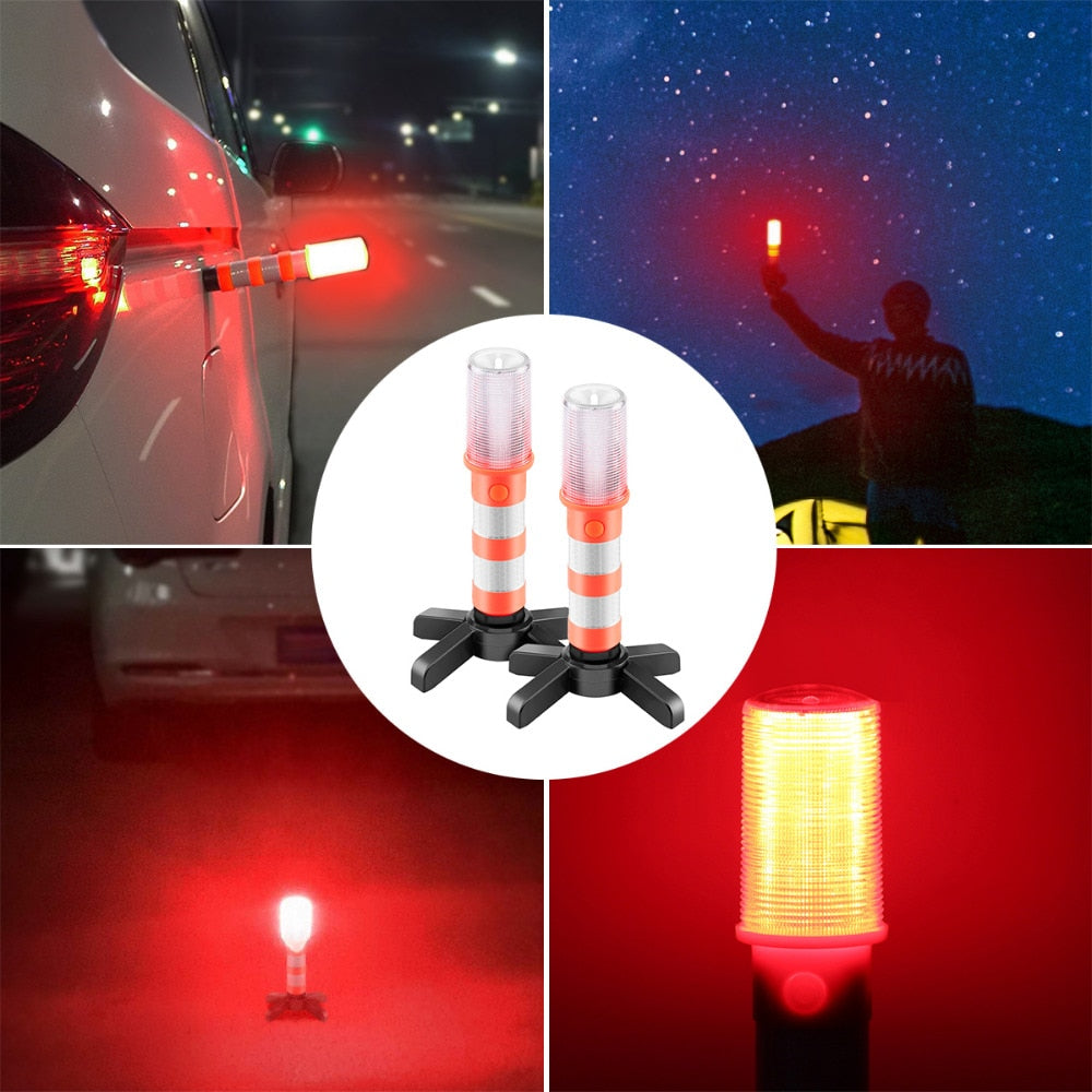 Car Strobe Light LED Portable lamp Road Security Flashing Flash