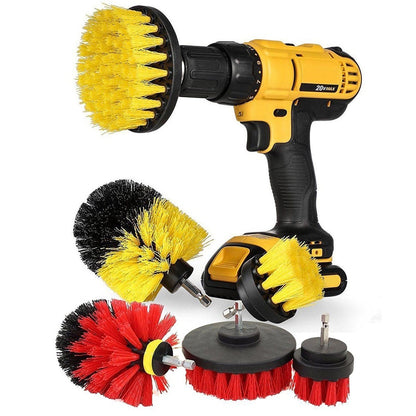 Car RV Tub Cleaner Drill Scrubber Brush Tile Grout Scrubber 3pcs/Set