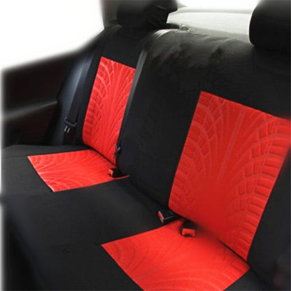 Car Seat Cover Suitable Most Protectors with Tire Track 9 Pcs