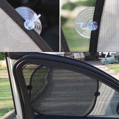 Car Sun Shade 3D Mesh Curtain Window Screen Styling Sunshade