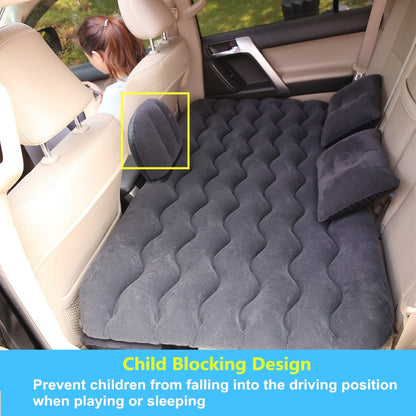 Car Camping Mat Air Inflatable Back Seat Travel Mattress Multi Functional Bed