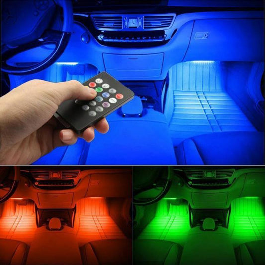 Ambient Car Interior Foot Atomosphere Light