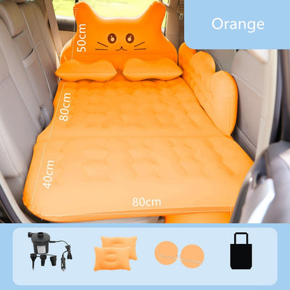 Car Inflatable Bed Sleeping Mats Back Seat Air Cushion Travel Bed