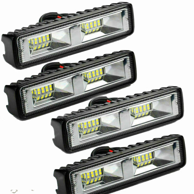 Auto Motorcycle LED Headlights 12-24V Truck Boat Tractor Trailer Tools