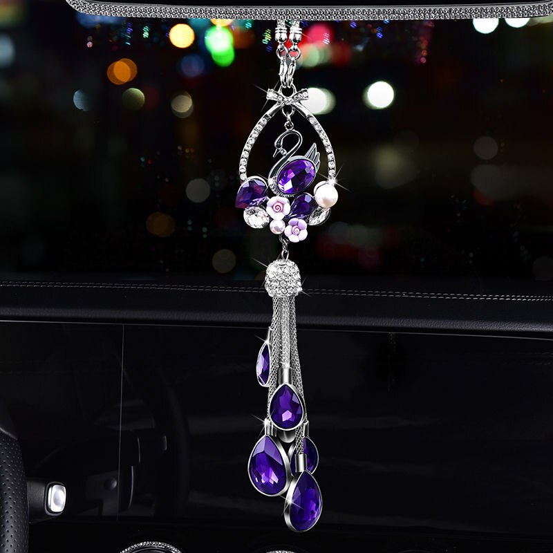 Rear View Mirror Ornament  Car Hanging Pedant for Women