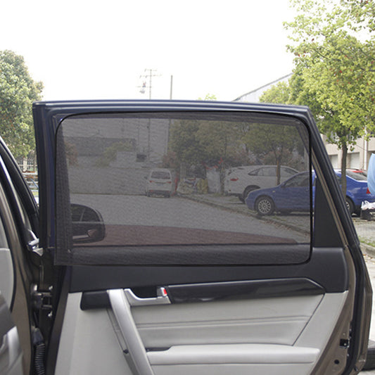 Car Sun Shade UV Protection Car Window Side Magnet Curtain