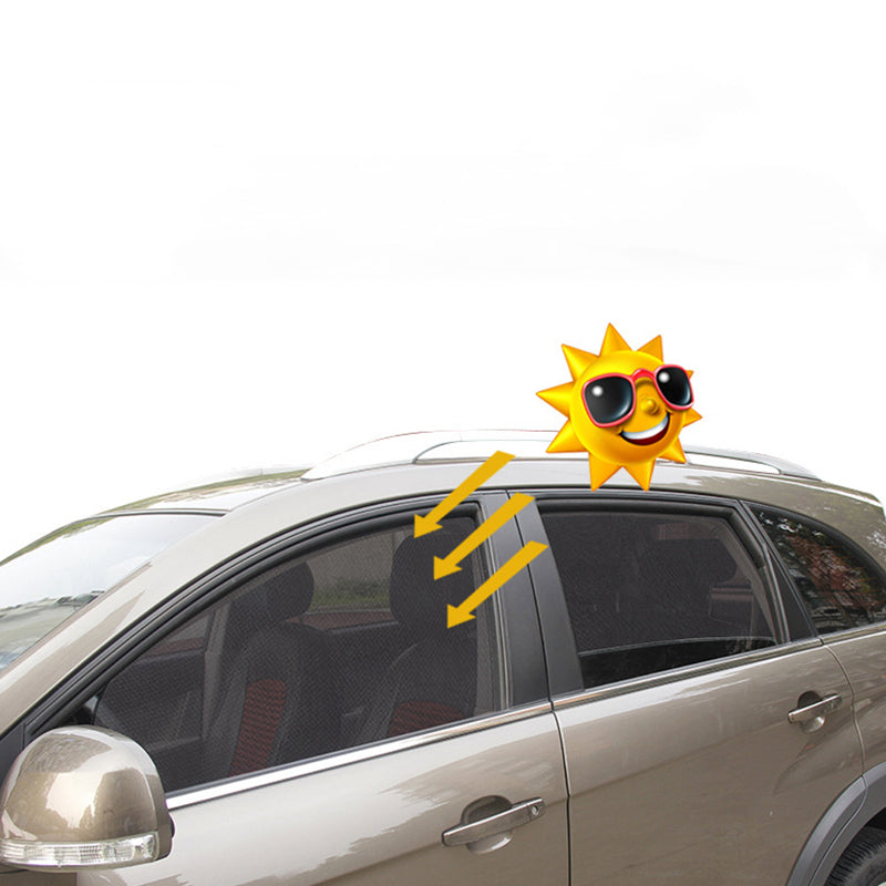 Car Sun Shade UV Protection Car Window Side Magnet Curtain