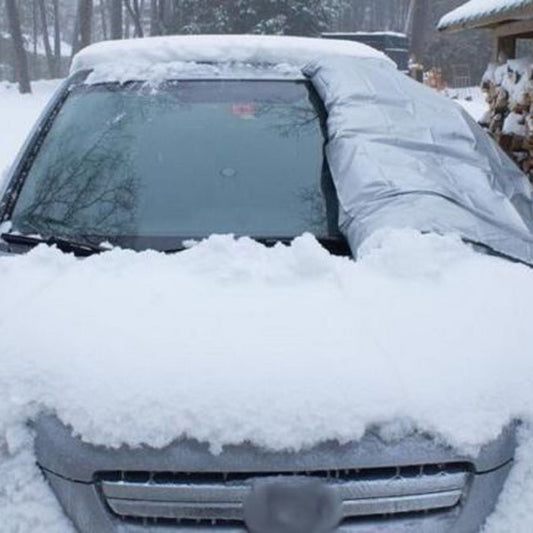 Car Windshield Cover Snow Frost Winter Wind Protector Magnetic Car Shield 212X145cm For All Cars