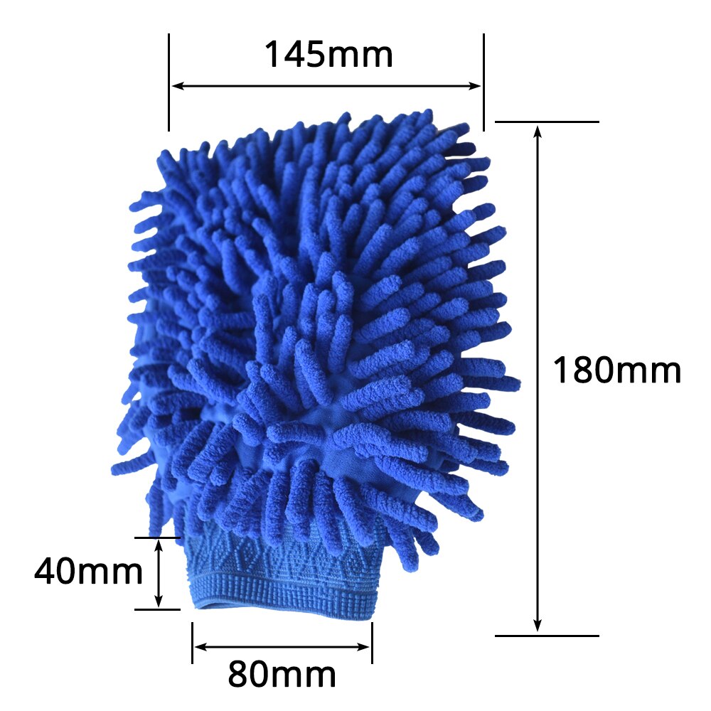 Car Motorcycle Cleaning Mitt Glove Detailing Cloths Duster