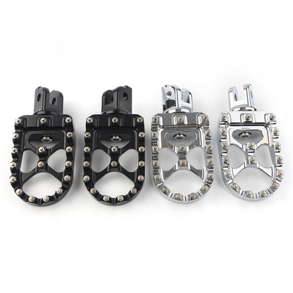 Motorcycle Footpegs Front Wide Foot For Harley 2018-up Models CNC Aluminum 2Pcs