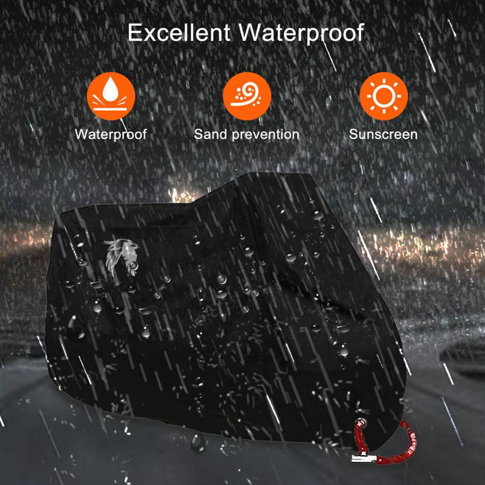 Motorcycle Cover Waterproof Rain Dustproof Protector