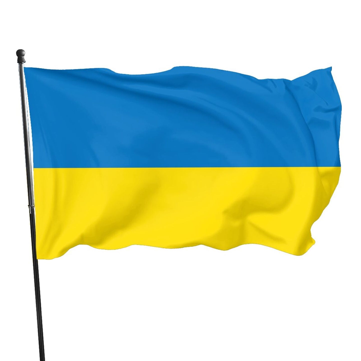 Ukraine National Flag Hanging Polyester Blue Yellow National Flags