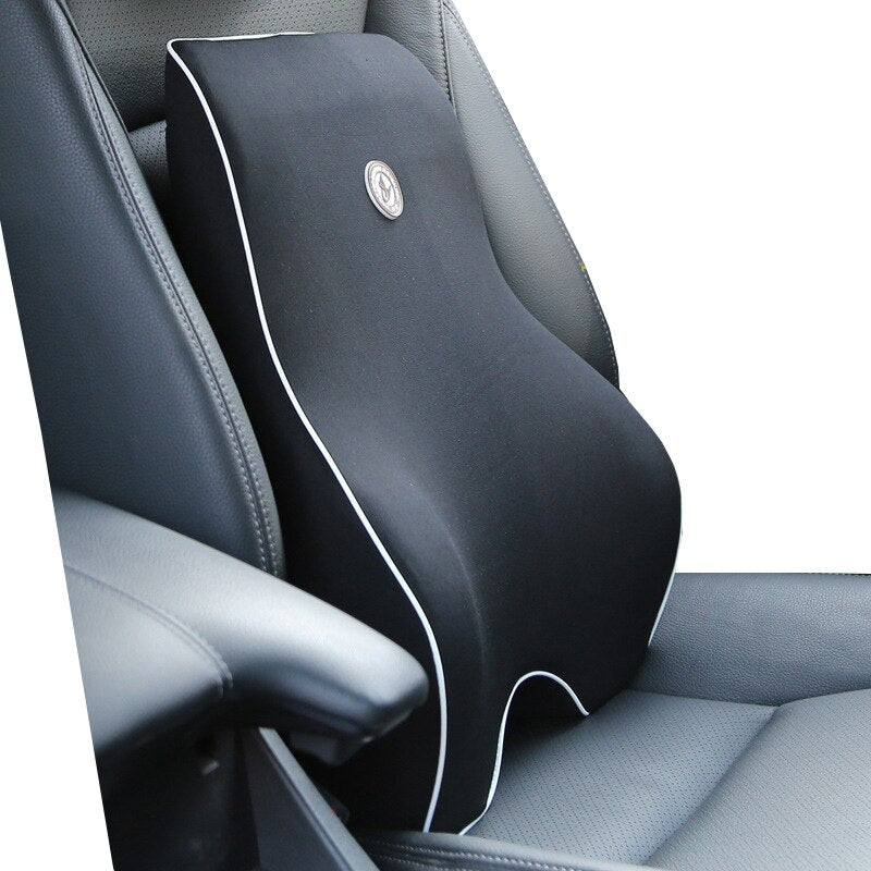 Car Headrest Pillow And Seat Cushion Orthopedic Design Memory Foam
