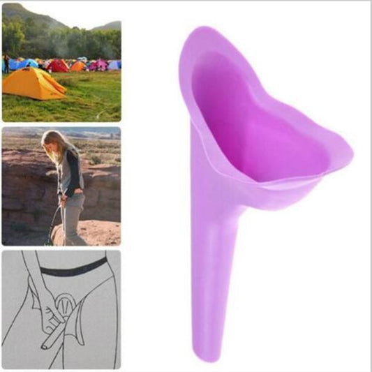 Women Urinal Outdoor Travel Camping Portable Soft Silicone Emergency