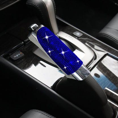 Car Luxury Bling Gears Handbrake Styling Diamond Cover Decoration