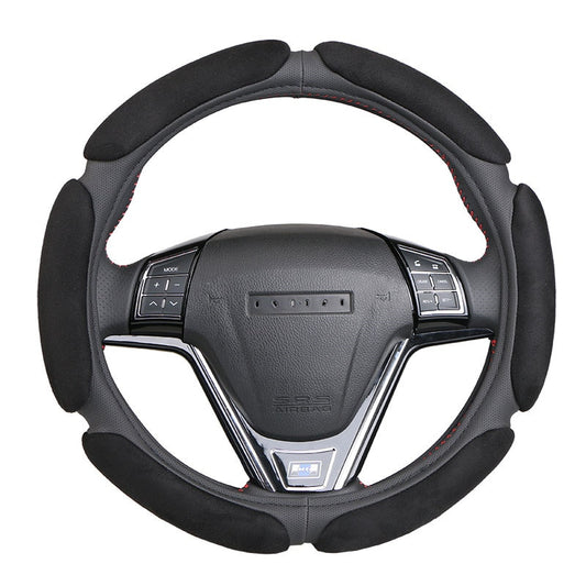 Car Non-slip Steering Wheel Cover 3D Design Braid Diameter 38CM