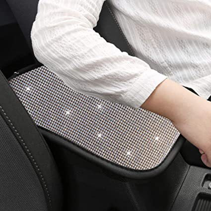 Car Universal Sparkle Luxury Bling Diamond Steering Wheel Covers Auto Interior Decor