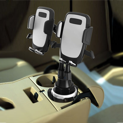 Car Mobile Phone Holder Gravity Linkage Double Rod