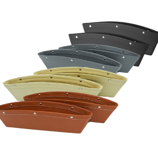 Car Seat Gap Filler Seat Storage Coins Keys Multifunction Crevice Organizer 2 Pack