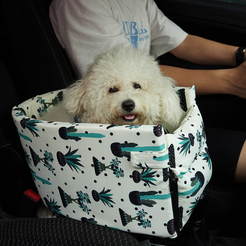 Car Seat Nonslip Dog Carriers Travel Safety Boxs Pets Carries