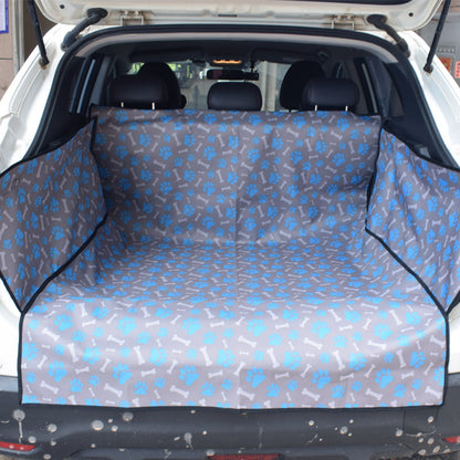 Trunk Car Pet Mat Trunk Waterproof Seafty Cushion Pet Carriers Belt Protector