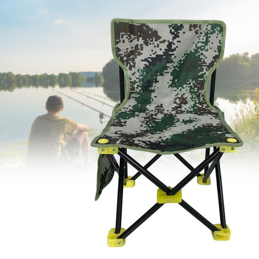 Outdoor Chair Portable Oxford Backrest Fishing Canvas Chair