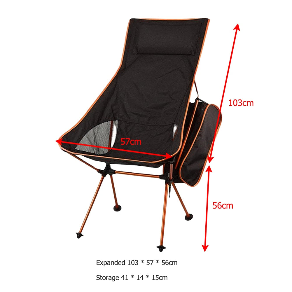 Outdoor Portable Camping Folding Fishing Chair