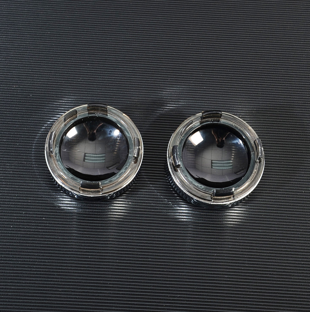 Visor-Style Turn Signal Light Bezels Tint Smoke Lens for Harley Sportster Dyna Touring 1 pcs
