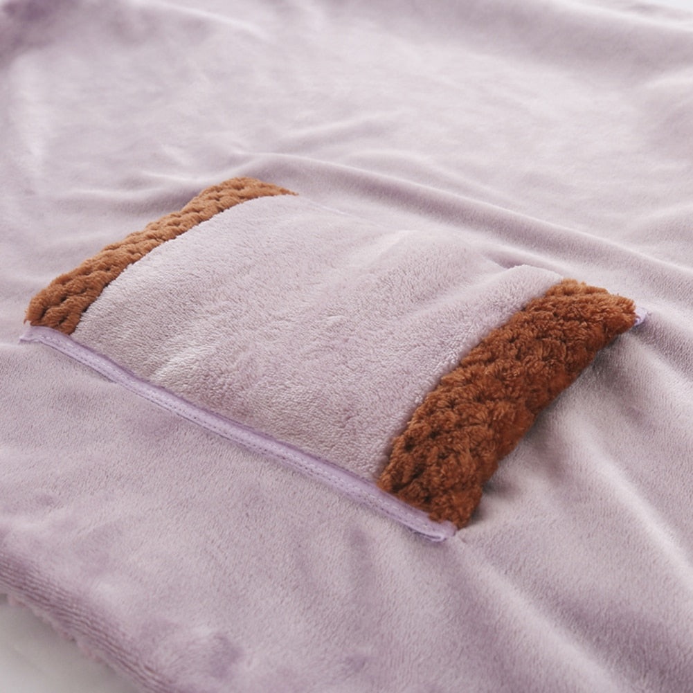 Portable Electric Heating Blanket Soft Skin Electric Adjustable Shawl Cushion