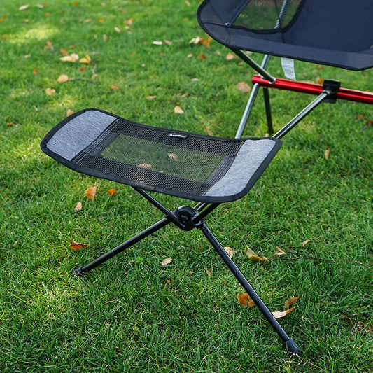 Outdoor Folding Chair Footrest Recliner Lazy Retractable Leg Chair
