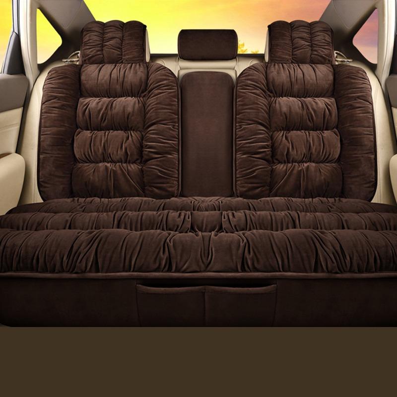 Car Soft Warm Plush Universal Seat Cushions