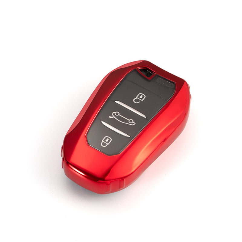 Car Remote Key Case Full Holder Shell For Peugeot Citroen Picasso