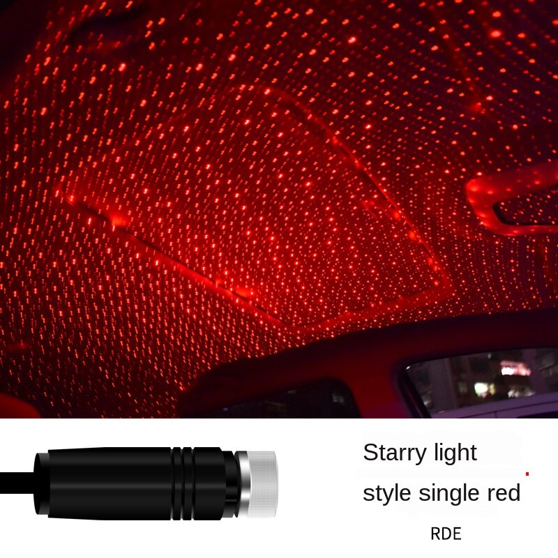 Car LED Star Laser Atmosphere Ambient Projector Lights