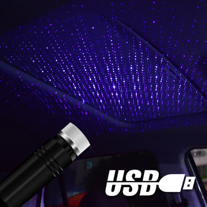 Car LED Star Laser Atmosphere Ambient Projector Lights