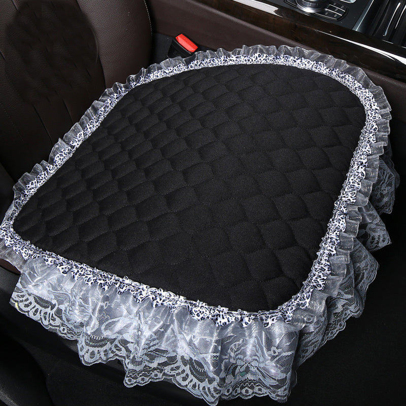 Summer Lace Car Flax Seat Cushion Pad Auto Rear Protector