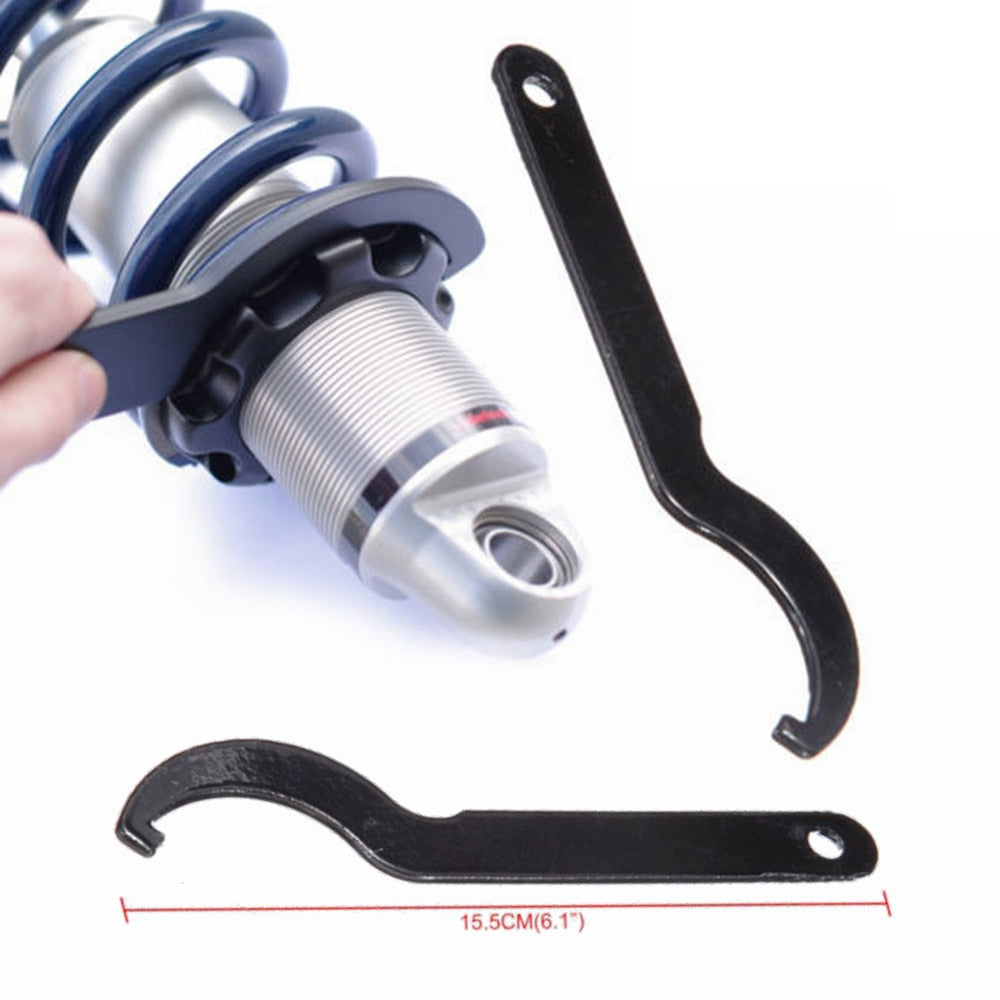 Motorcycle Shock Spanner Wrench Adjusting Hand Tool Hook for Honda Yamaha