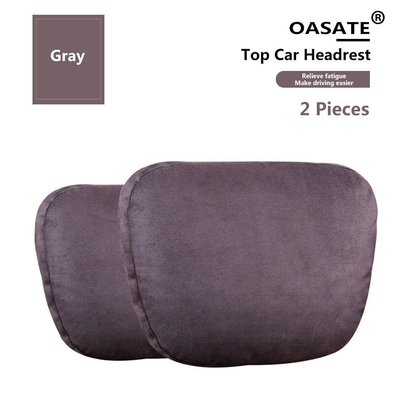 Car Pillow Neck Rest Cushion Headrest Neck Soft Universal Adjustable